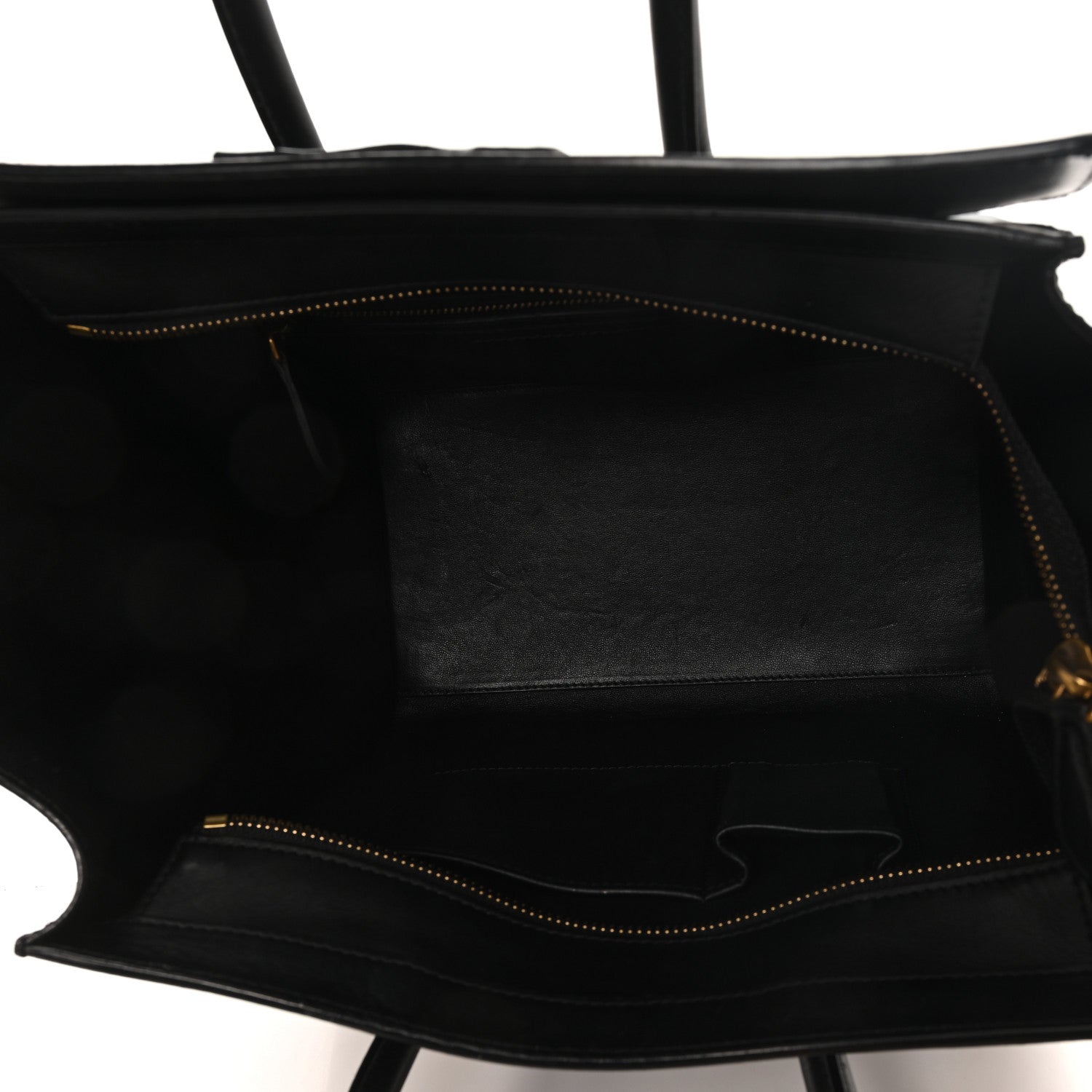 Smooth Calfskin Mini Luggage Black