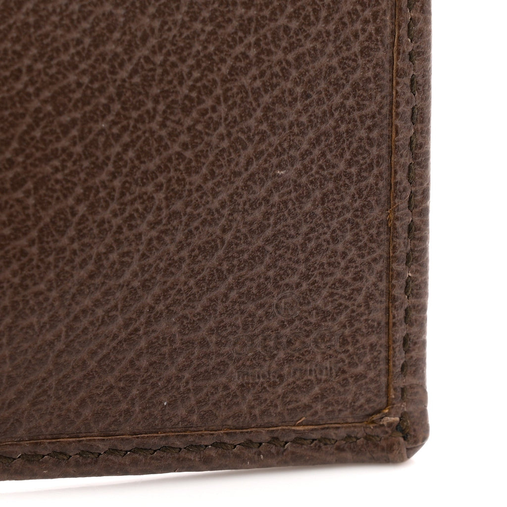 GG Supreme Monogram Web Ophidia Passport Case Beige New Acero