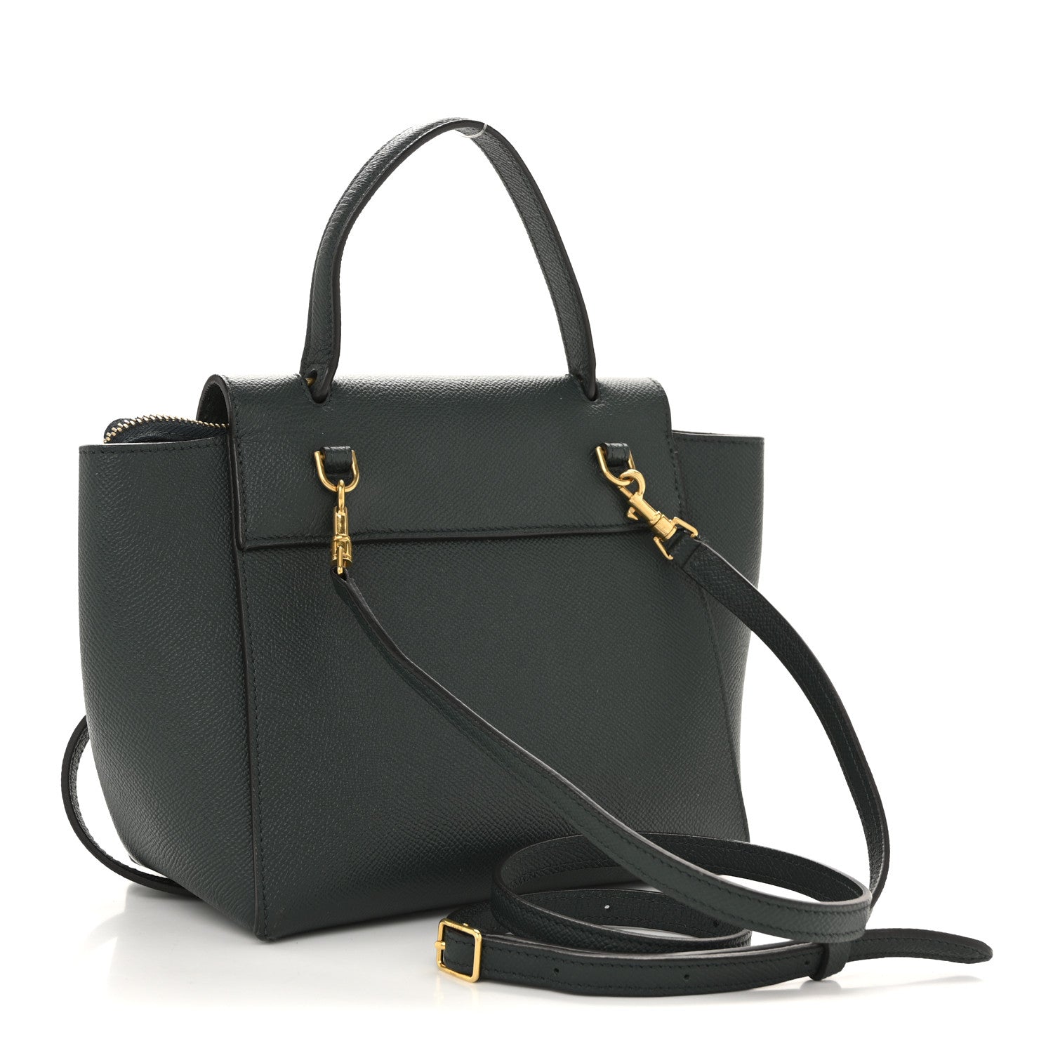 Grained Calfskin Nano Belt Bag Amazone