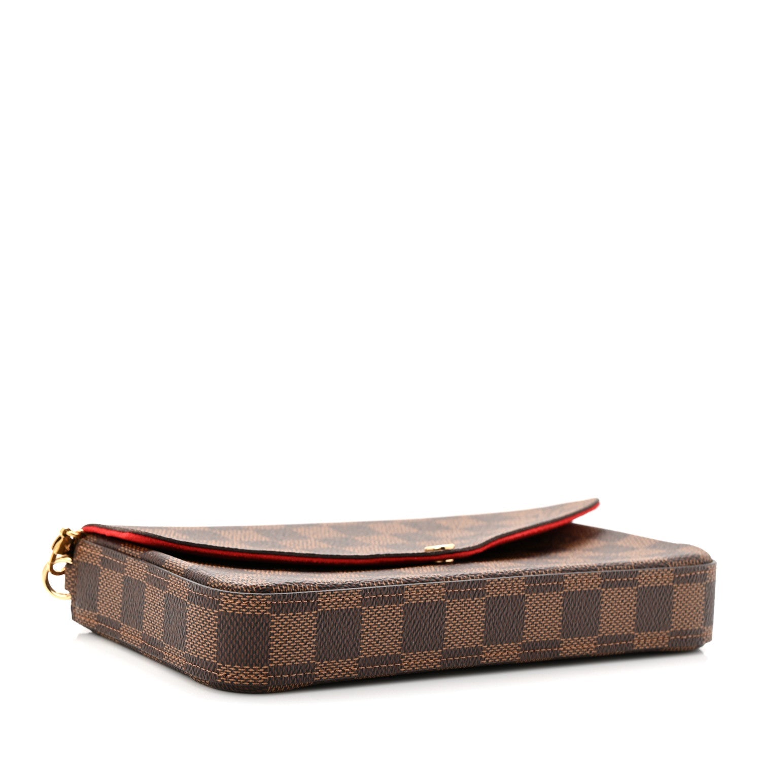 Damier Ebene Pochette Felicie Chain Wallet