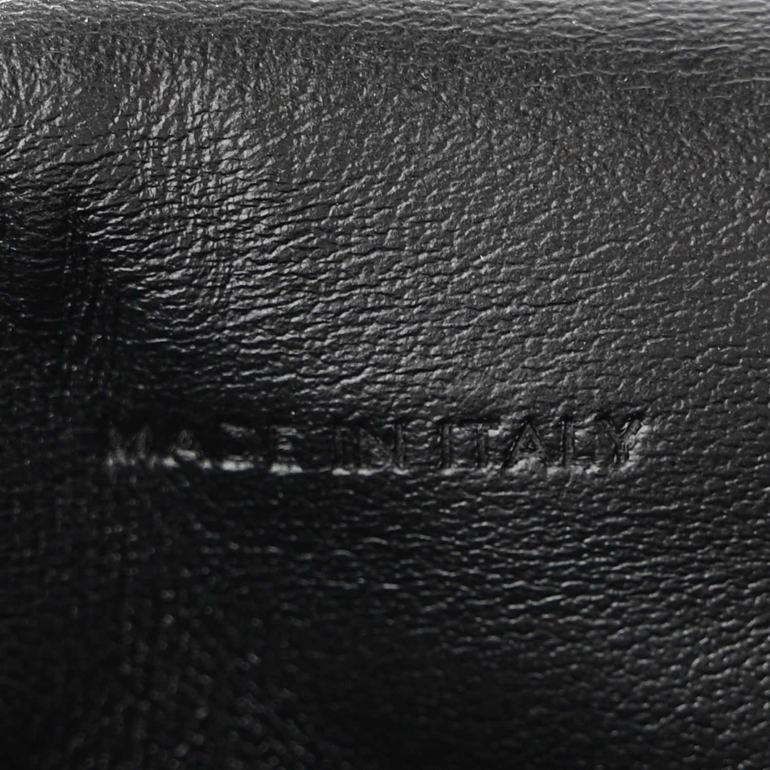 Triomphe Canvas Lambskin Phone Pouch With Flap Black