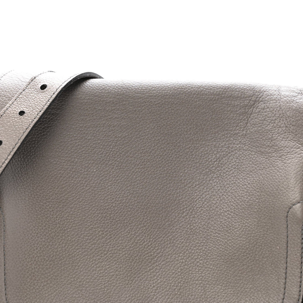Calfskin Medium Shaded Jennifer Crossbody Bag Grey