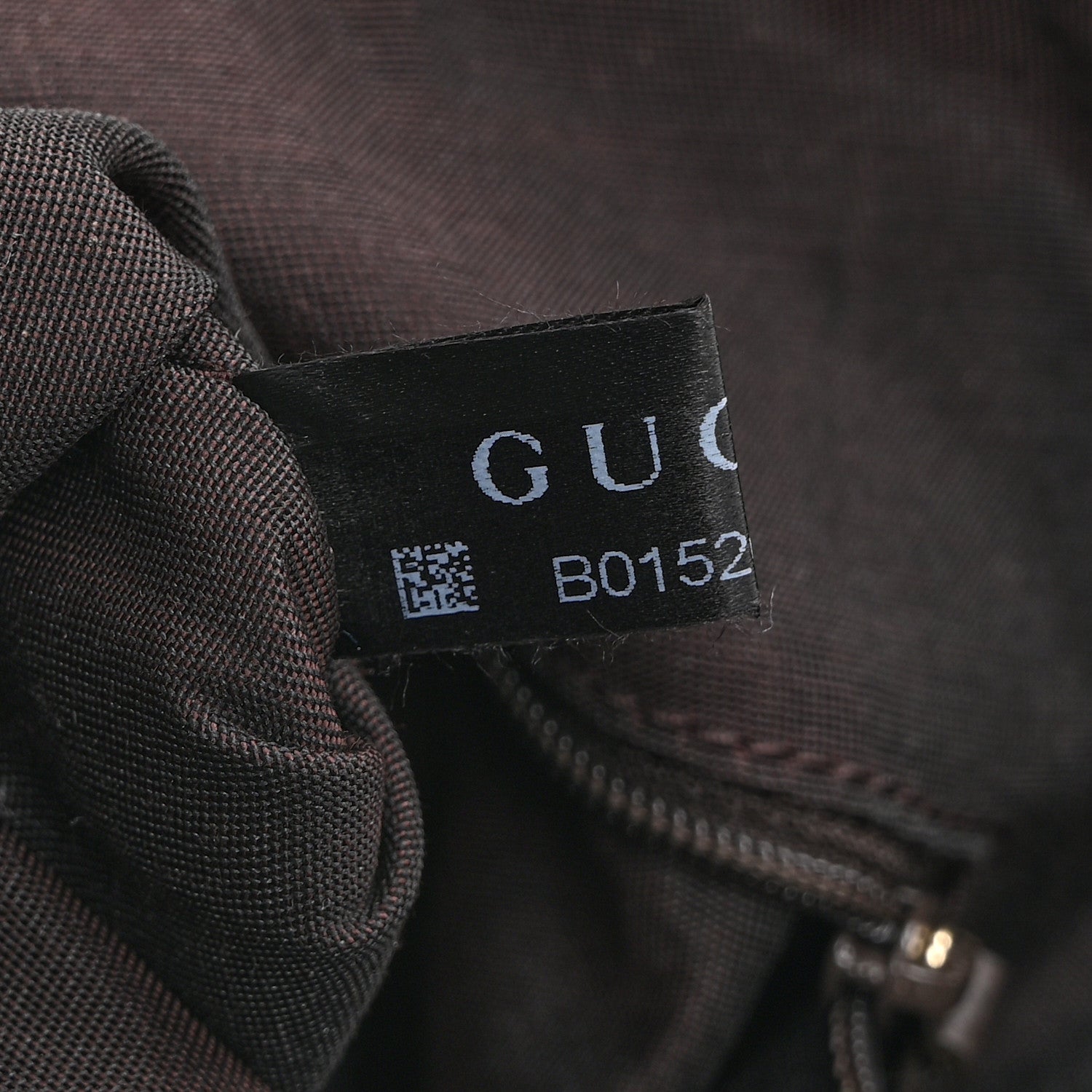 Crystal Monogram Small D Gold Ring Messenger Dark Brown