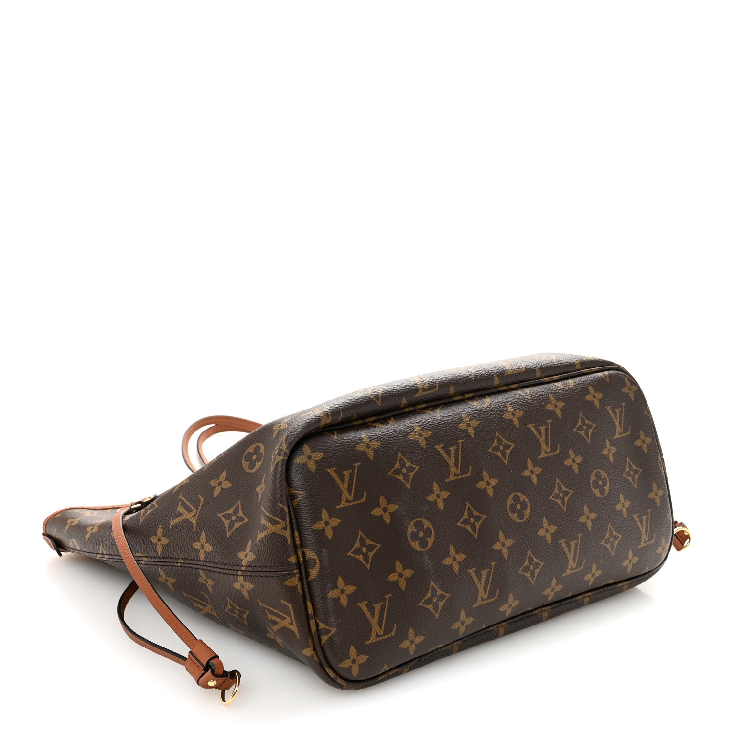 Monogram Calfskin Neo Neverfull Inside Out MM Tan