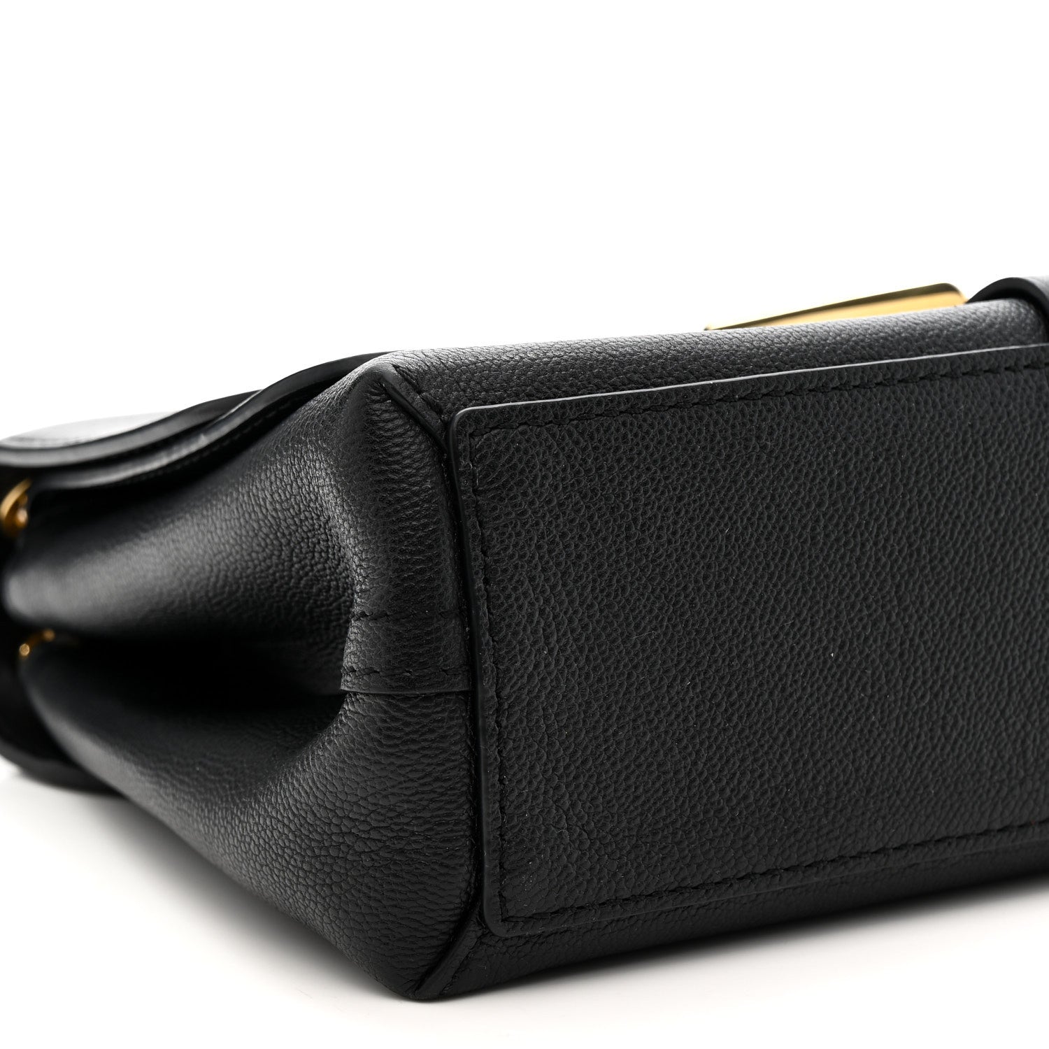 Monogram Cuir Plume Ecume Very Chain Bag Black