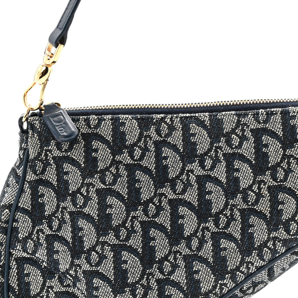 Monogram Mini Saddle Pochette Navy