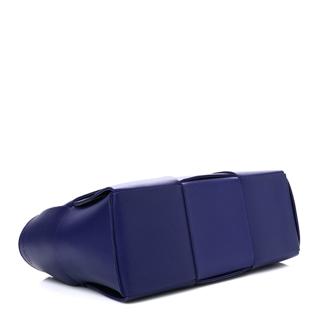 Smooth Calfskin Intrecciato Small Arco Tote Unicorn
