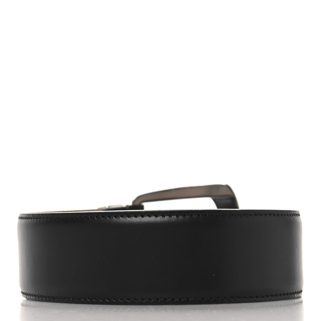 Calfskin Benny Belt M/L 75/30  Black