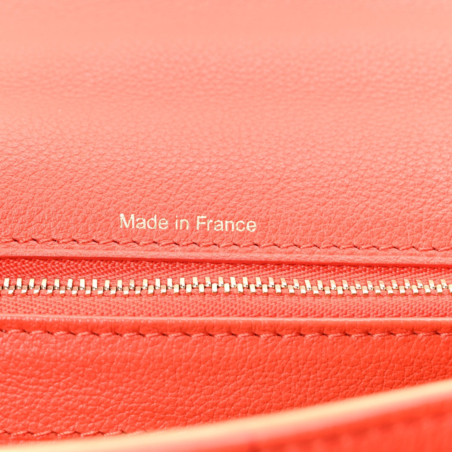 Grained Calfskin MM Brillant Satchel Sunset