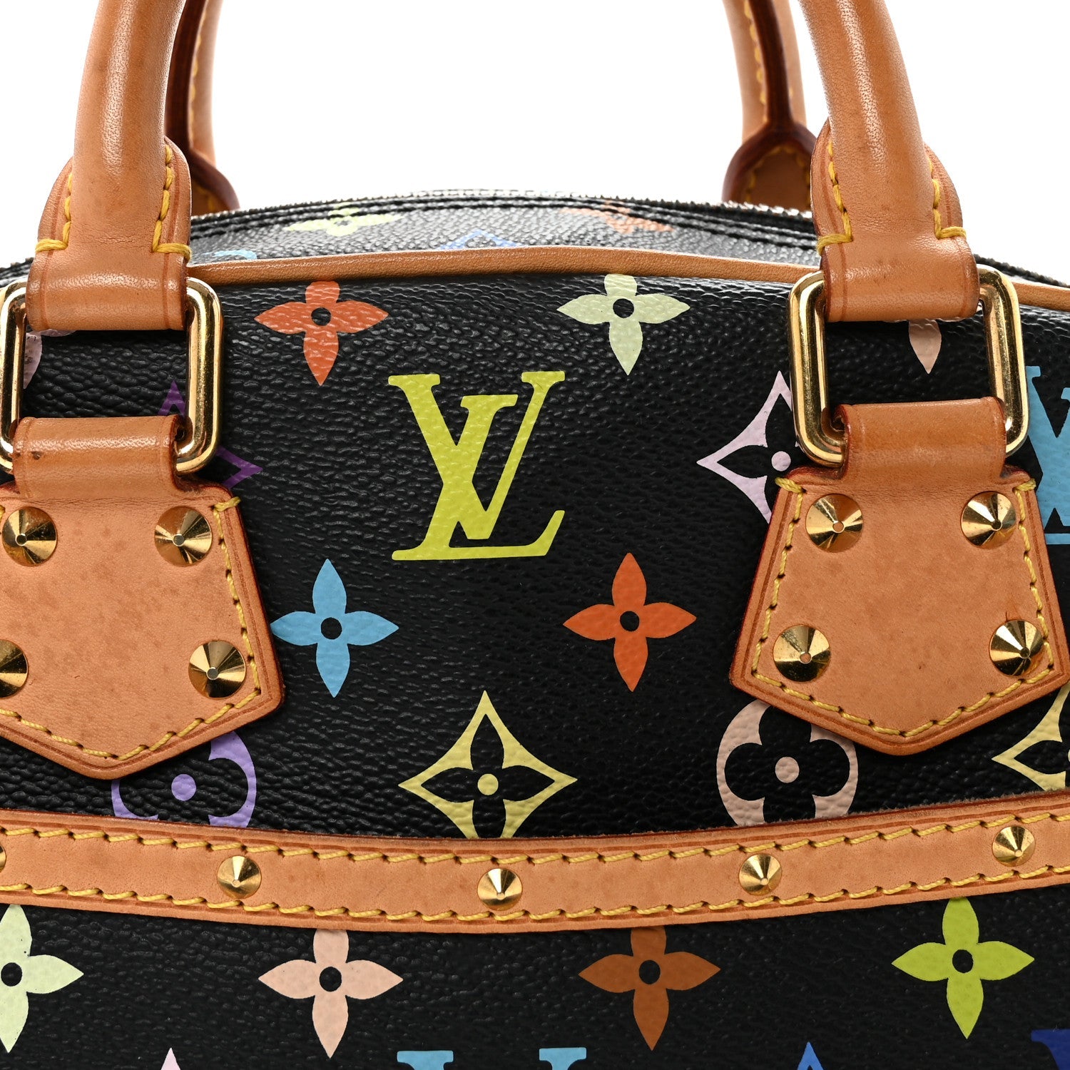 Monogram Multicolor Trouville Black
