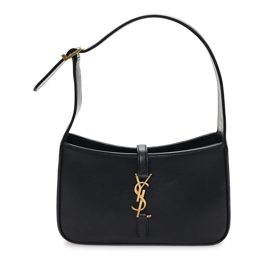 Smooth Calfskin Le 5 A 7 Hobo Black