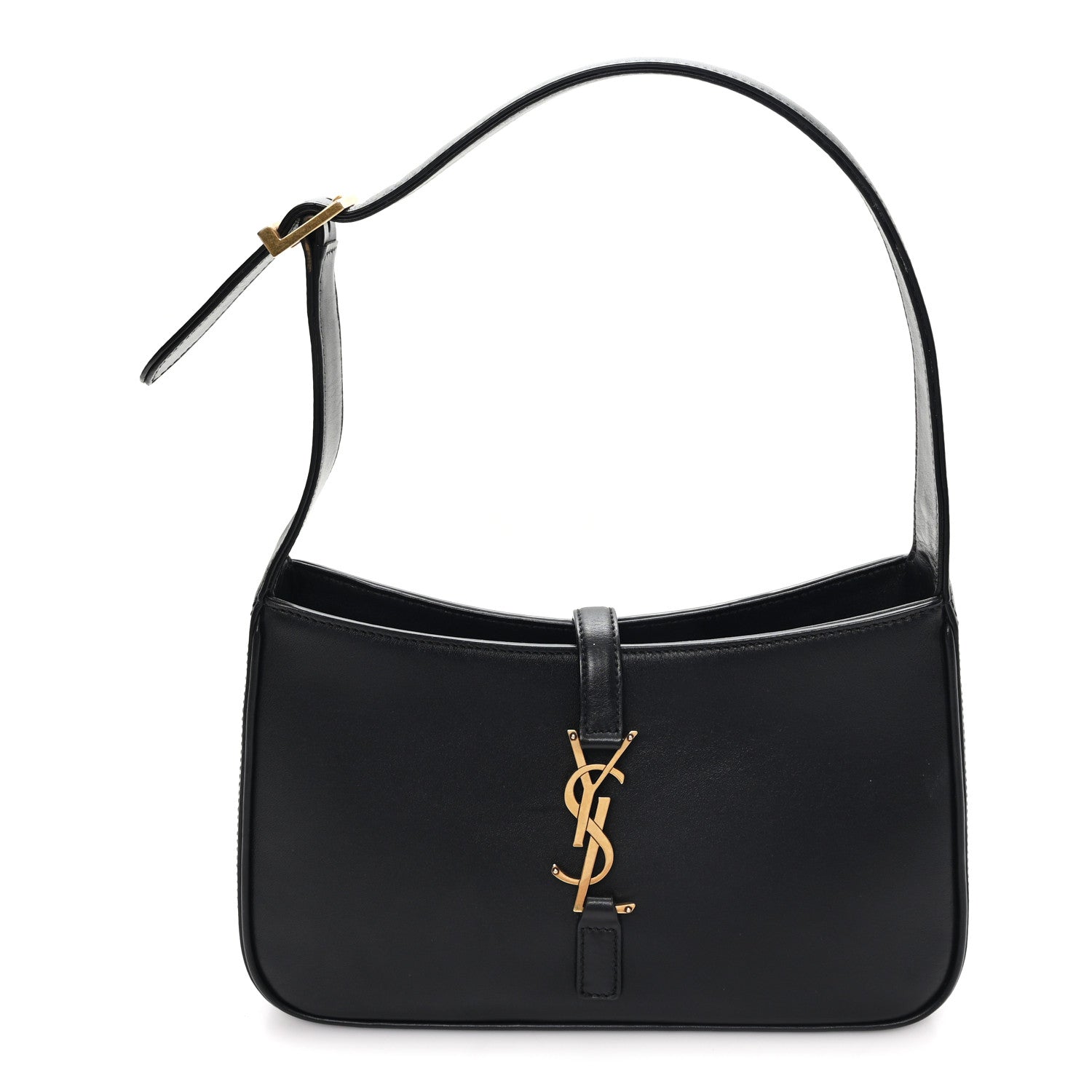 Smooth Calfskin Le 5 A 7 Hobo Black