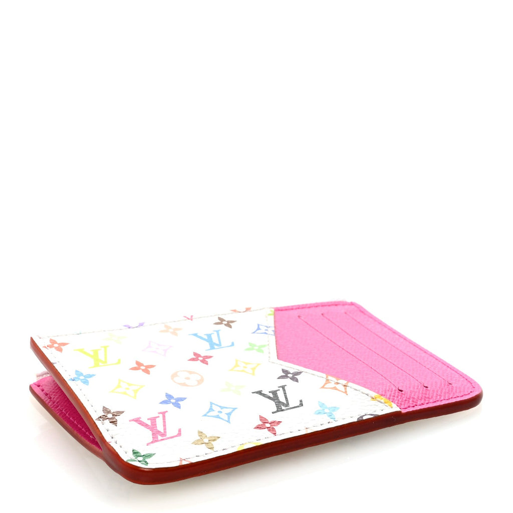 LV X TM Monogram Romy  Holder Kawaii Pink