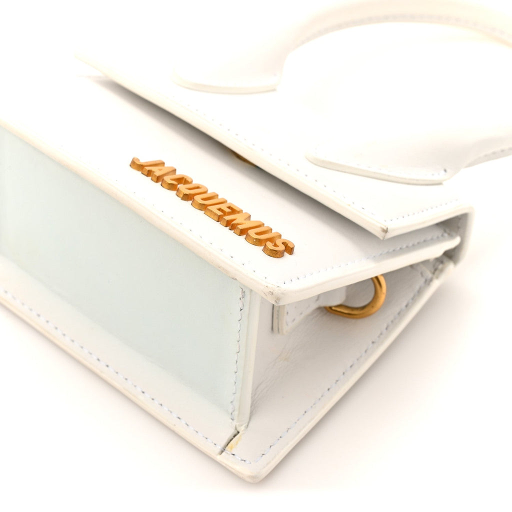 Smooth Calfskin Le Chiquito White