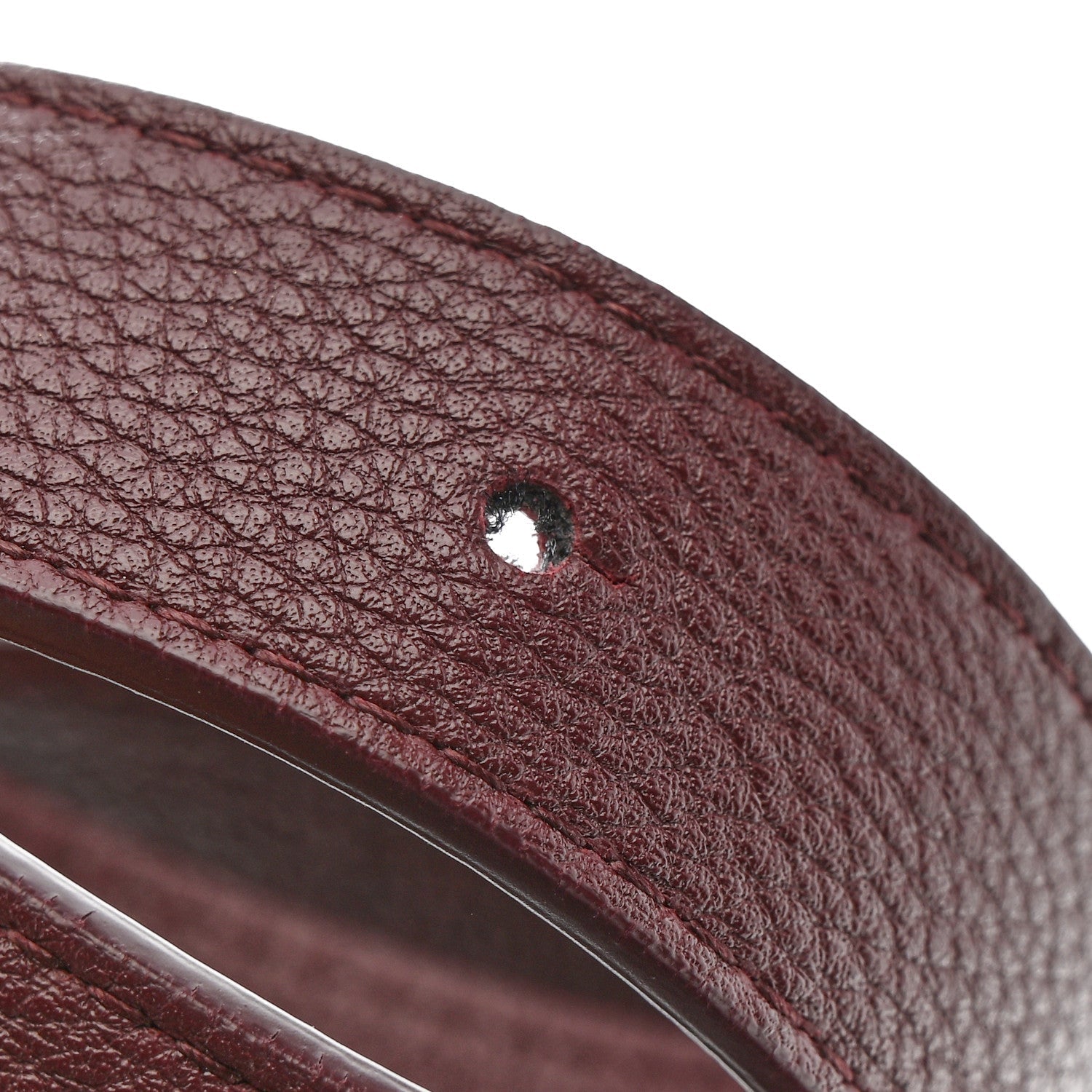Grained Calfskin Maxi Intrecciato Cassette Crossbody Bag Bordeaux