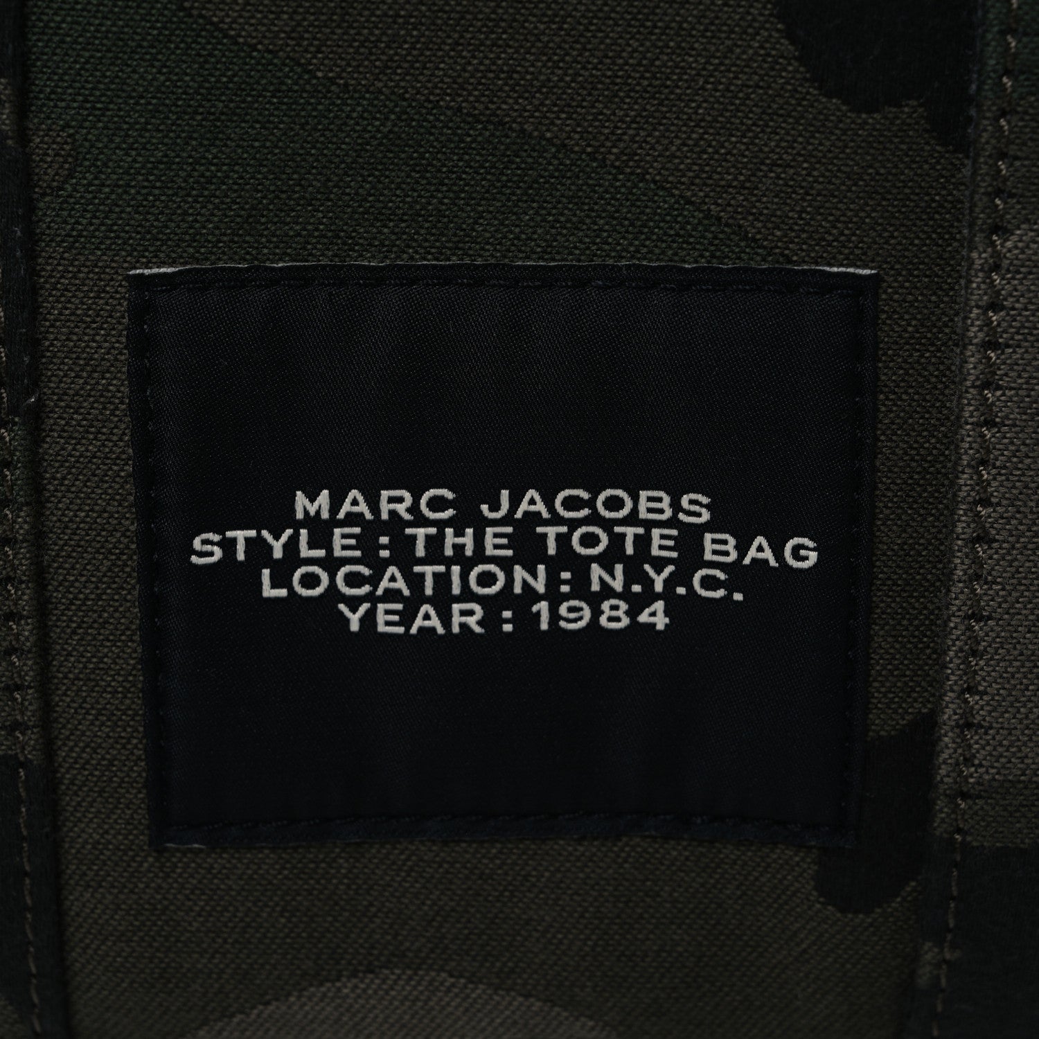 Canvas Camouflage Small The Tote Bag Khaki