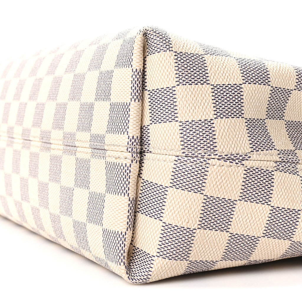 Damier Azur Graceful PM Rose Ballerine