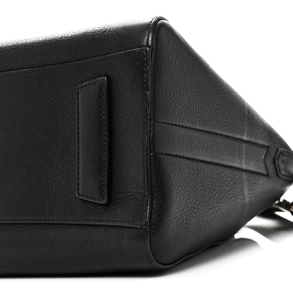 Sugar Goatskin Small Antigona Black