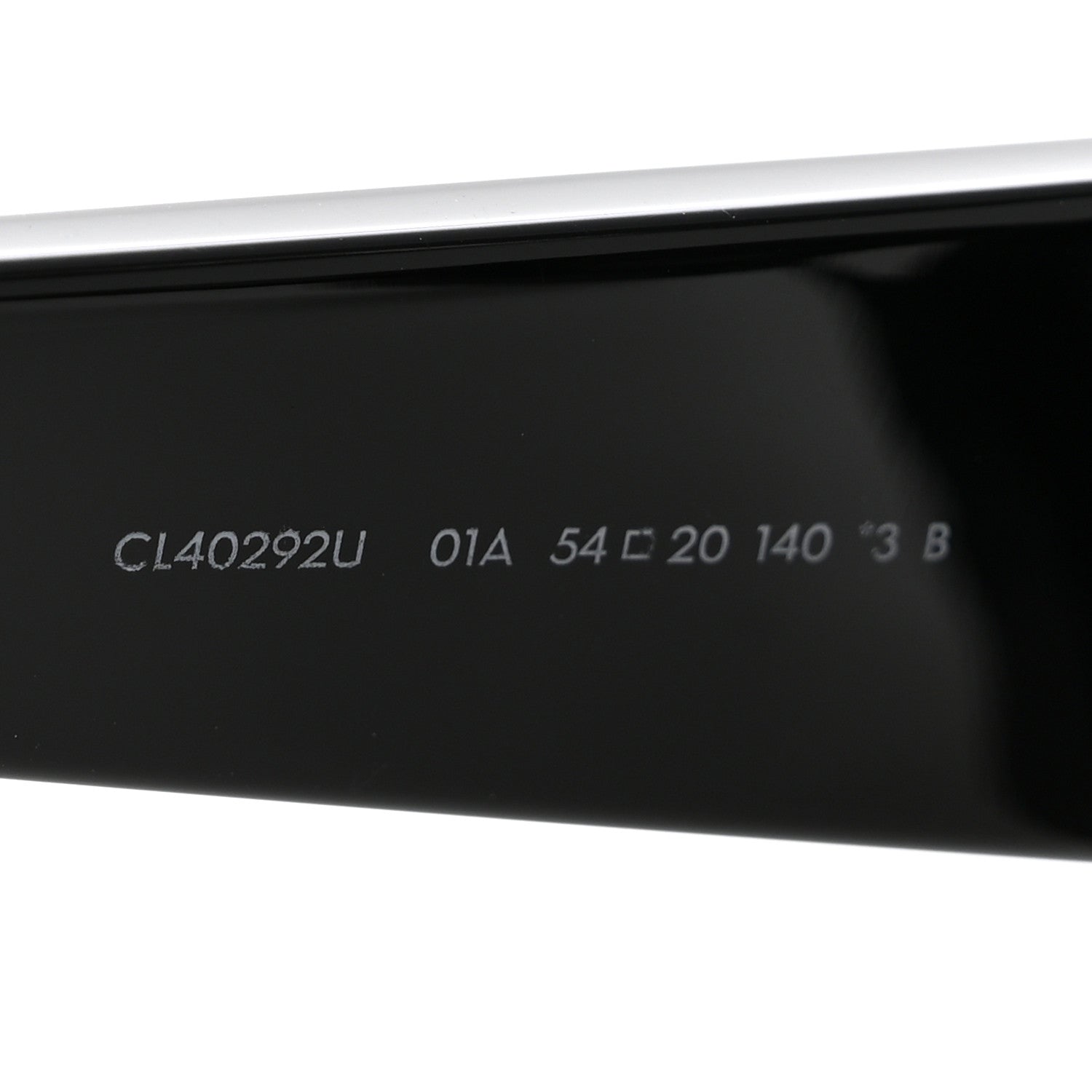 Oversized Round Sunglasses CL40292U Black