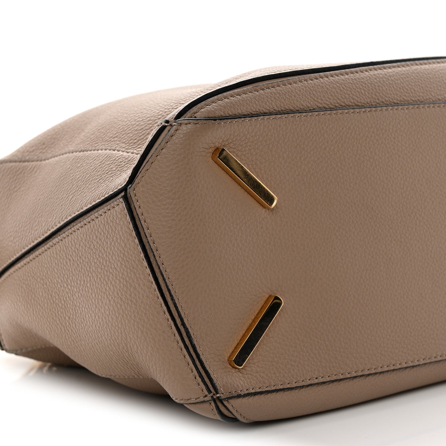 Calfskin Medium Puzzle Bag Sand