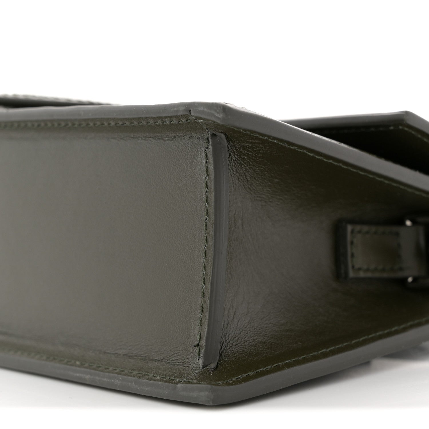 Smooth Calfskin Le Grand Bambino Dark Khaki