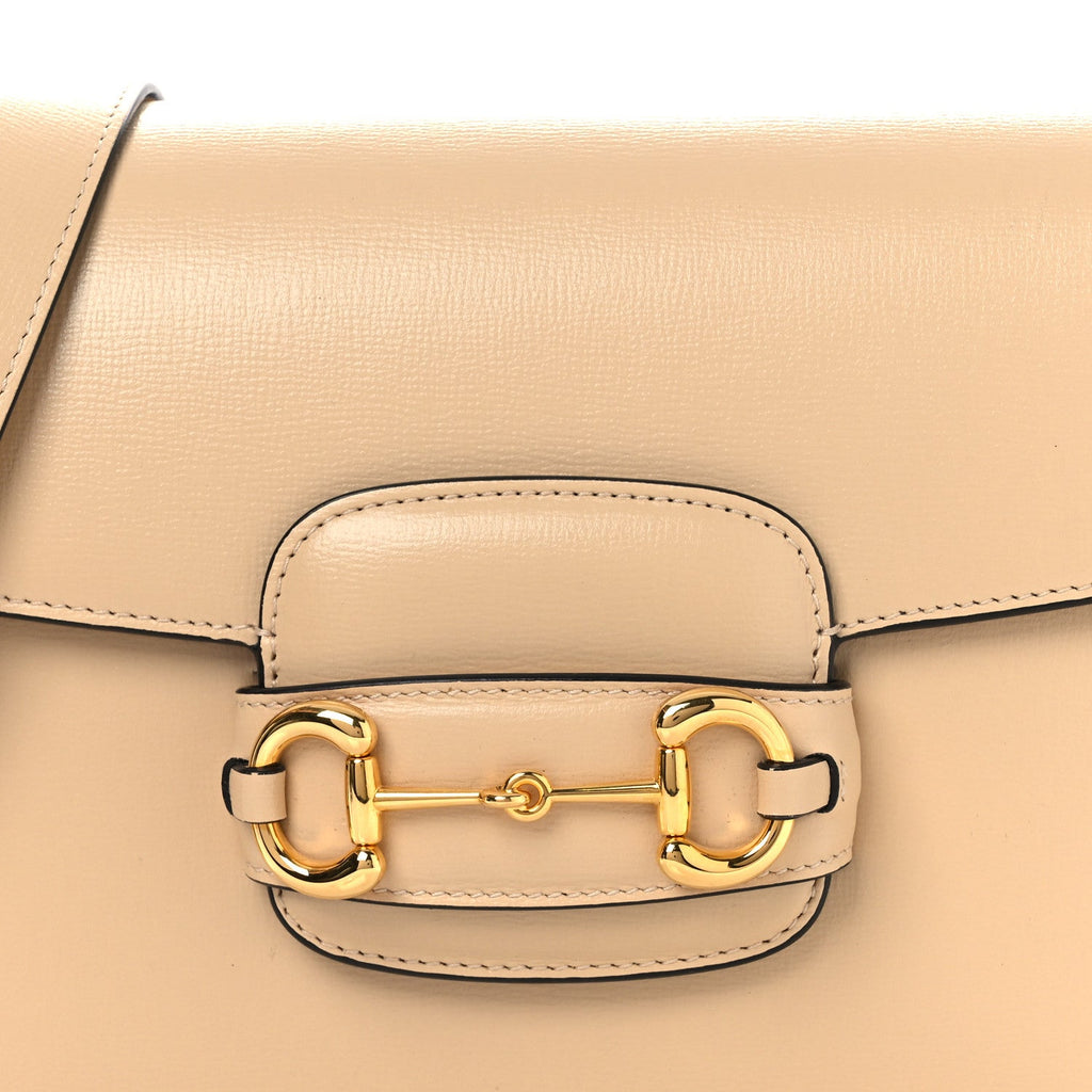 Azalea Calfskin Horsebit 1955 Shoulder Bag Bubble Tea