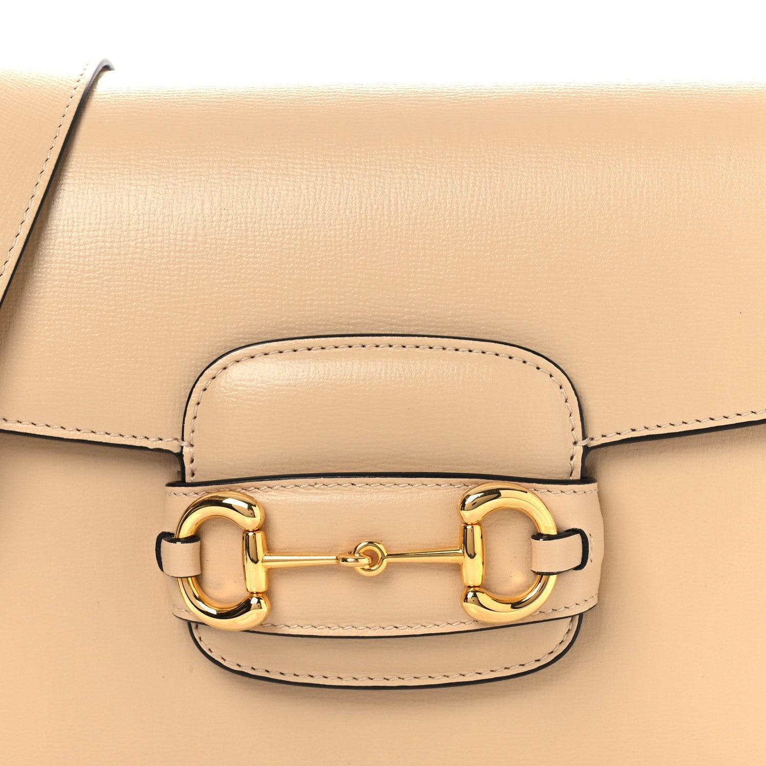 Azalea Calfskin Horsebit 1955 Shoulder Bag Bubble Tea