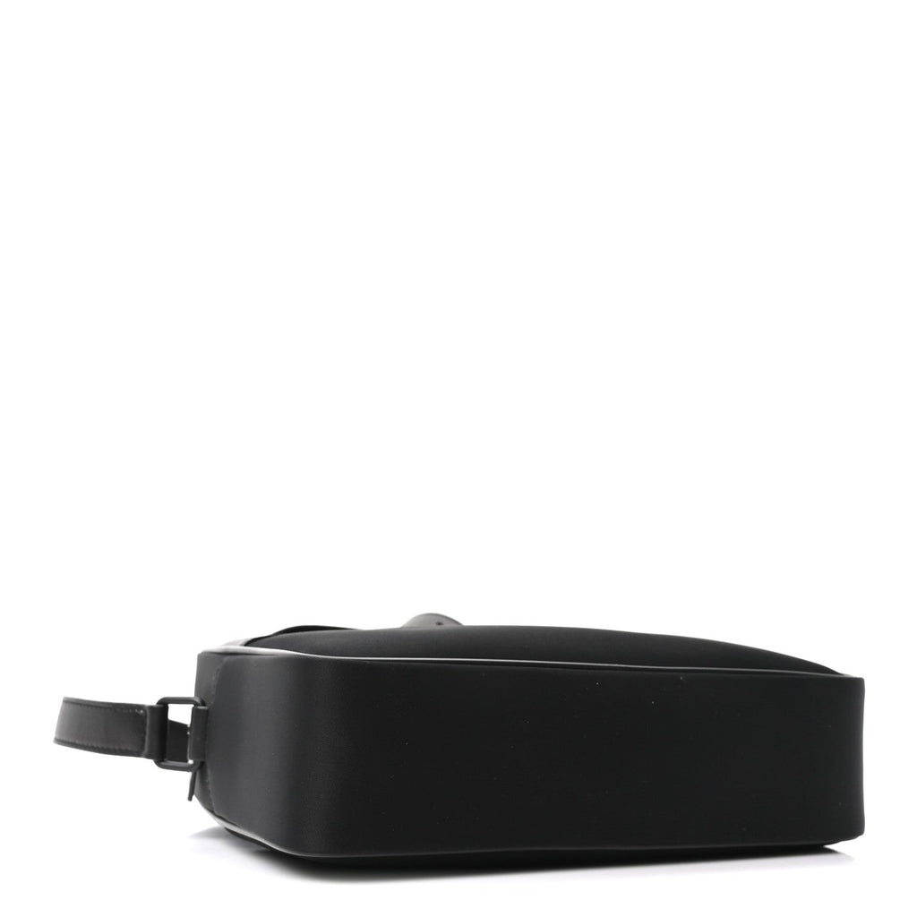 Lambskin Nylon Camp Camera Bag Black