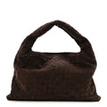 Suede Intrecciato Small Hop Fondant