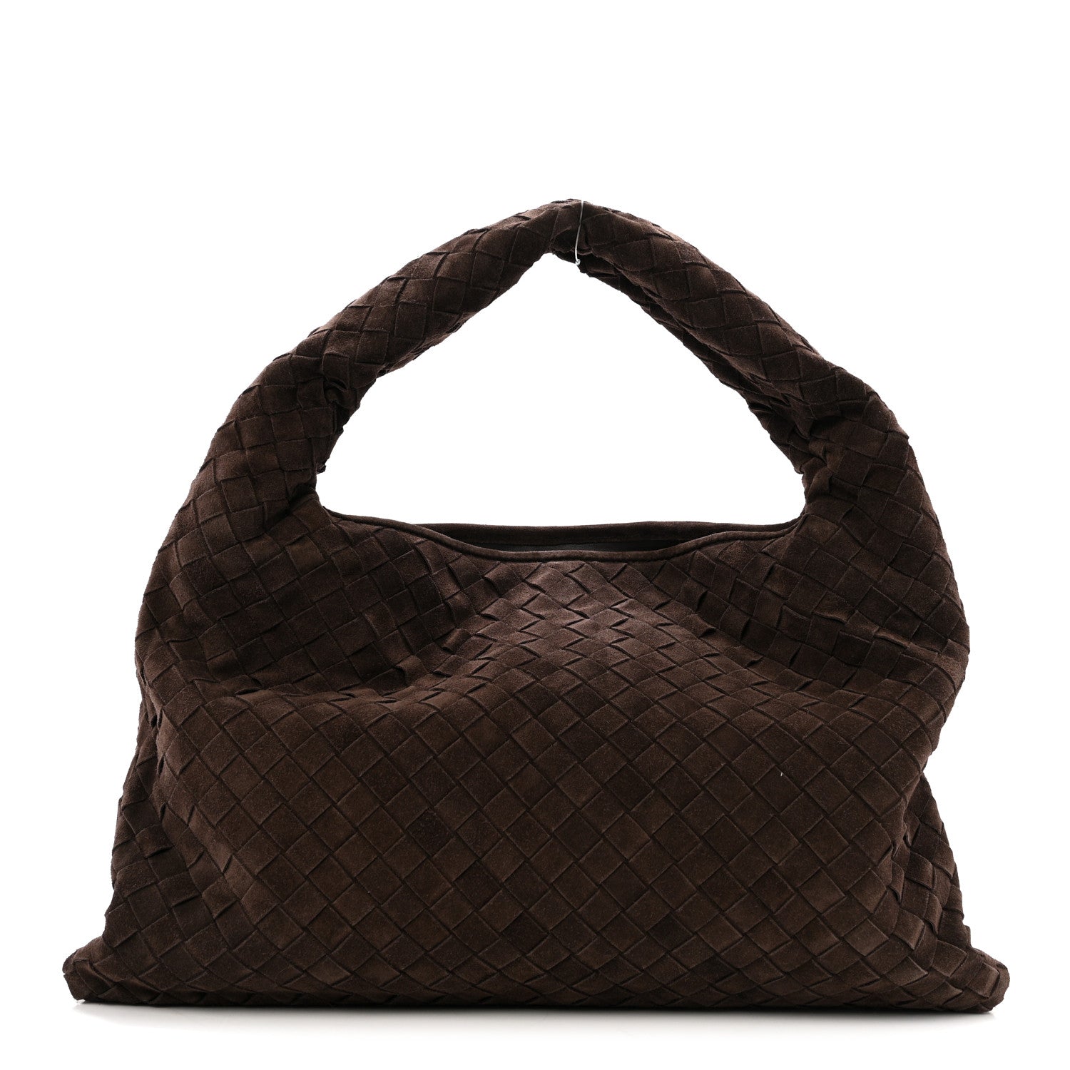 Suede Intrecciato Small Hop Fondant