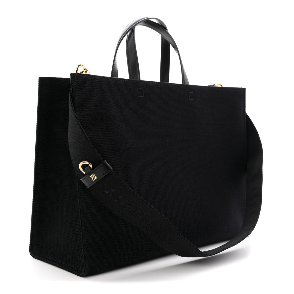 Canvas Medium G Tote Black