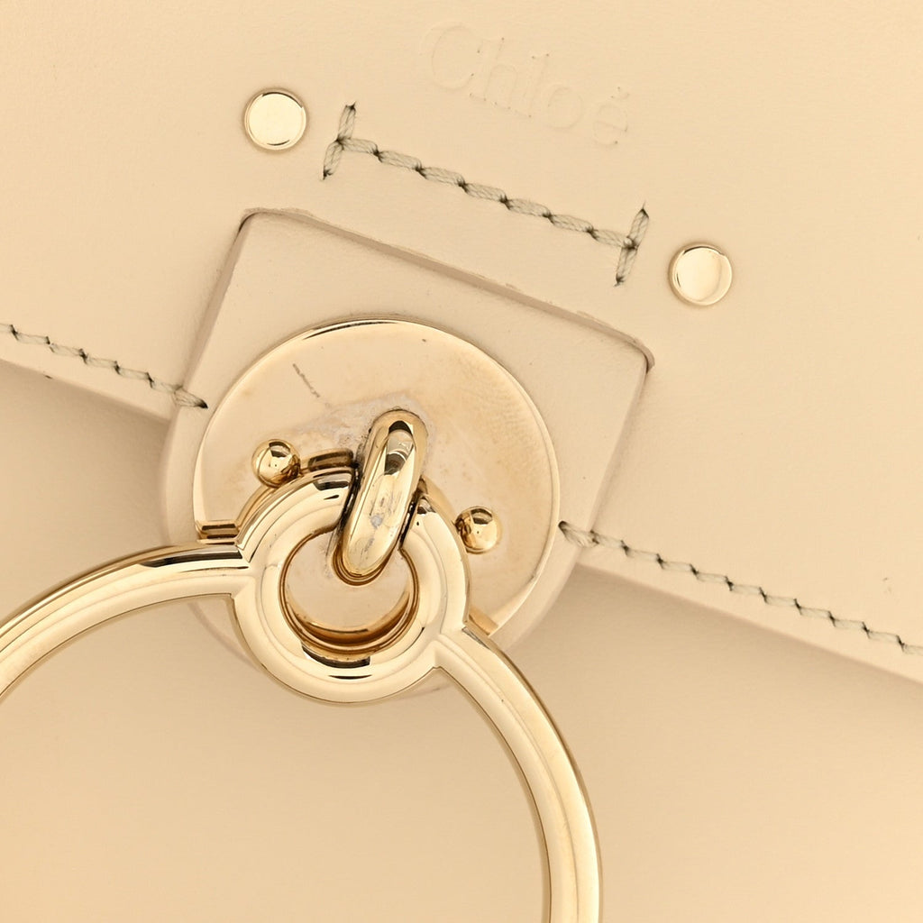 Calfskin Small Tess Bag  Sweet Beige