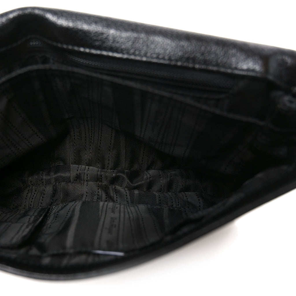 Buffalo Gancini Shoulder Bag Black