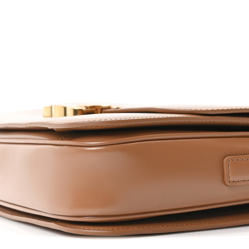 Shiny Calfskin Medium Triomphe Bronze