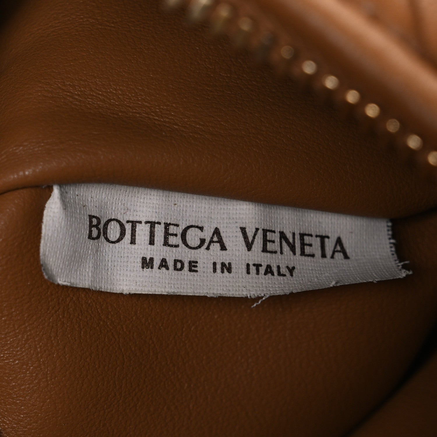 Nappa Intrecciato Mini Jodie Caramel