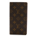 Monogram Checkbook Holder Case Wallet
