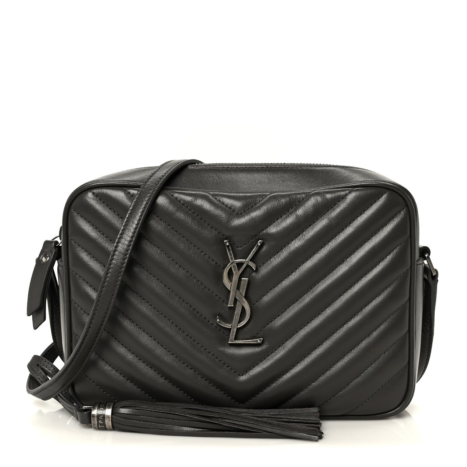 Calfskin Matelasse Monogram Lou Camera Bag Storm