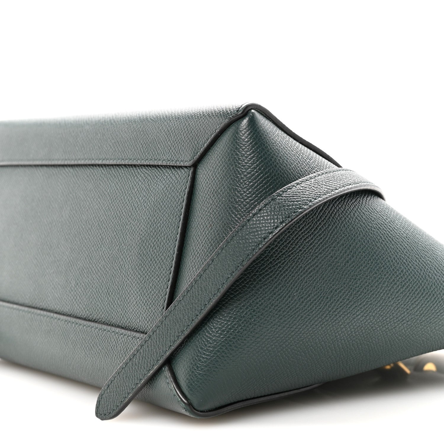 Grained Calfskin Micro Belt Bag Amazone