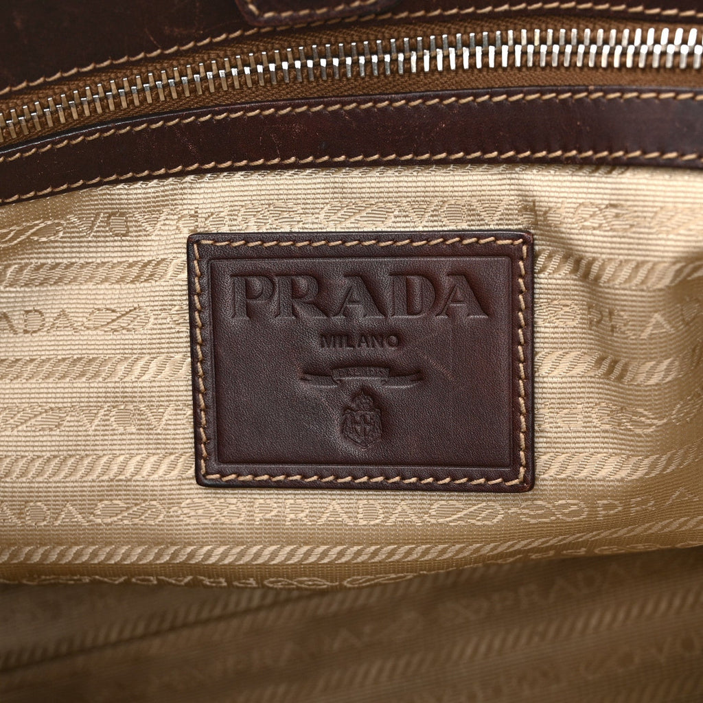 Jacquard Logo Tote Corda Moro
