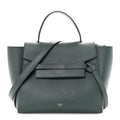 Grained Calfskin Micro Belt Bag Amazone