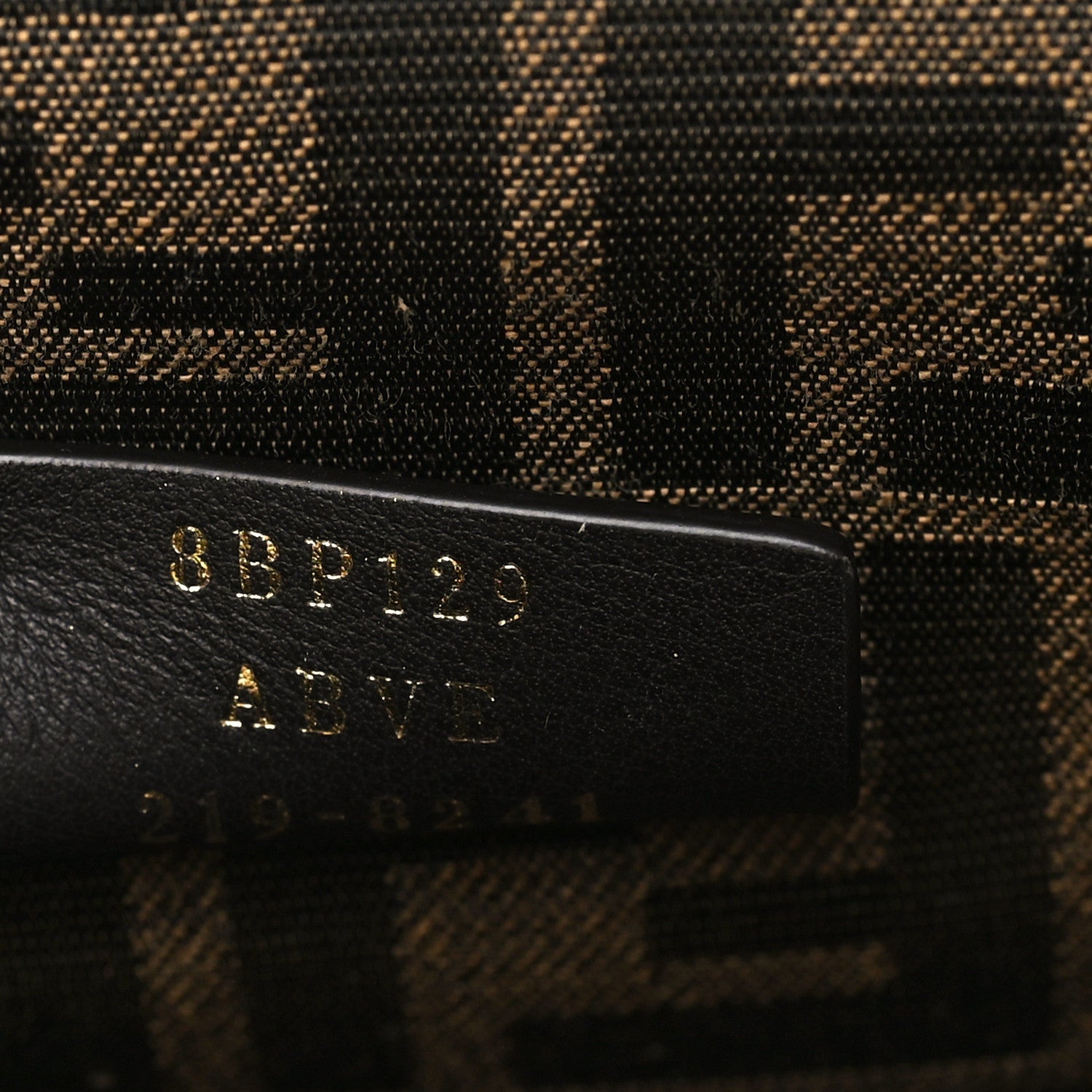 Shiny Nappa Small Fendi First Tulipano