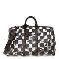 PVC Monogram Chess Keepall Bandouliere 50