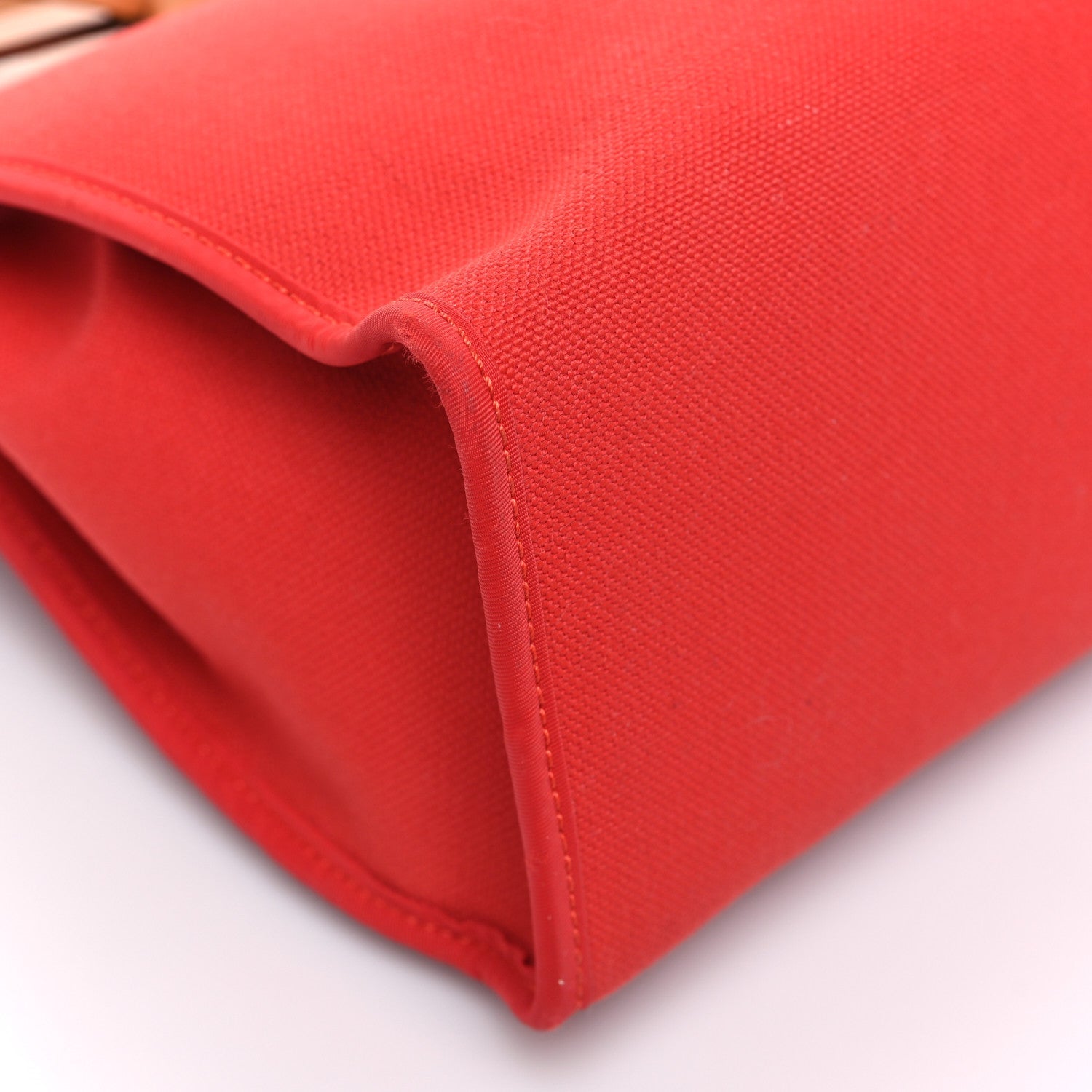 Vache Hunter Toile Herbag Zip 31 PM Rouge Tomate Natural