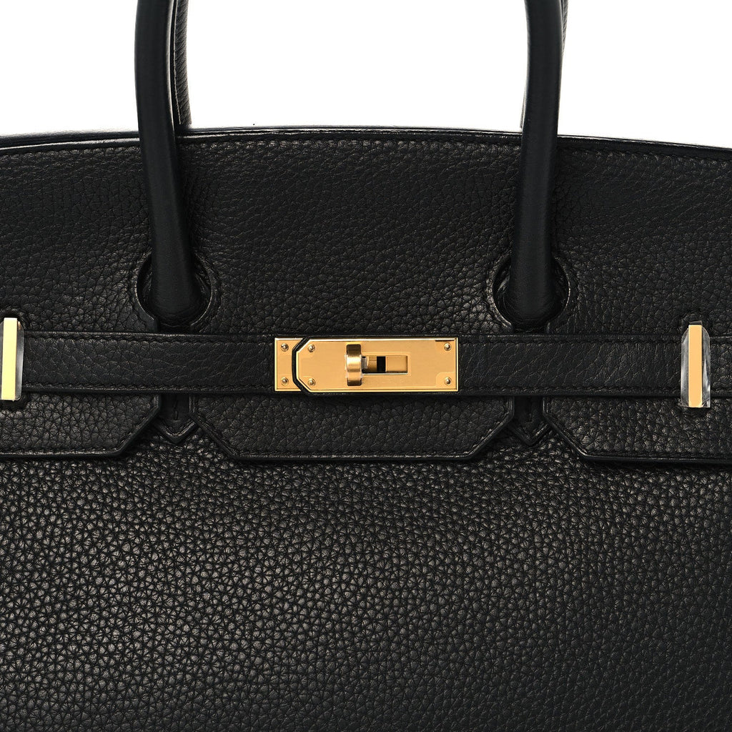 Taurillon Clemence Birkin 35 Black