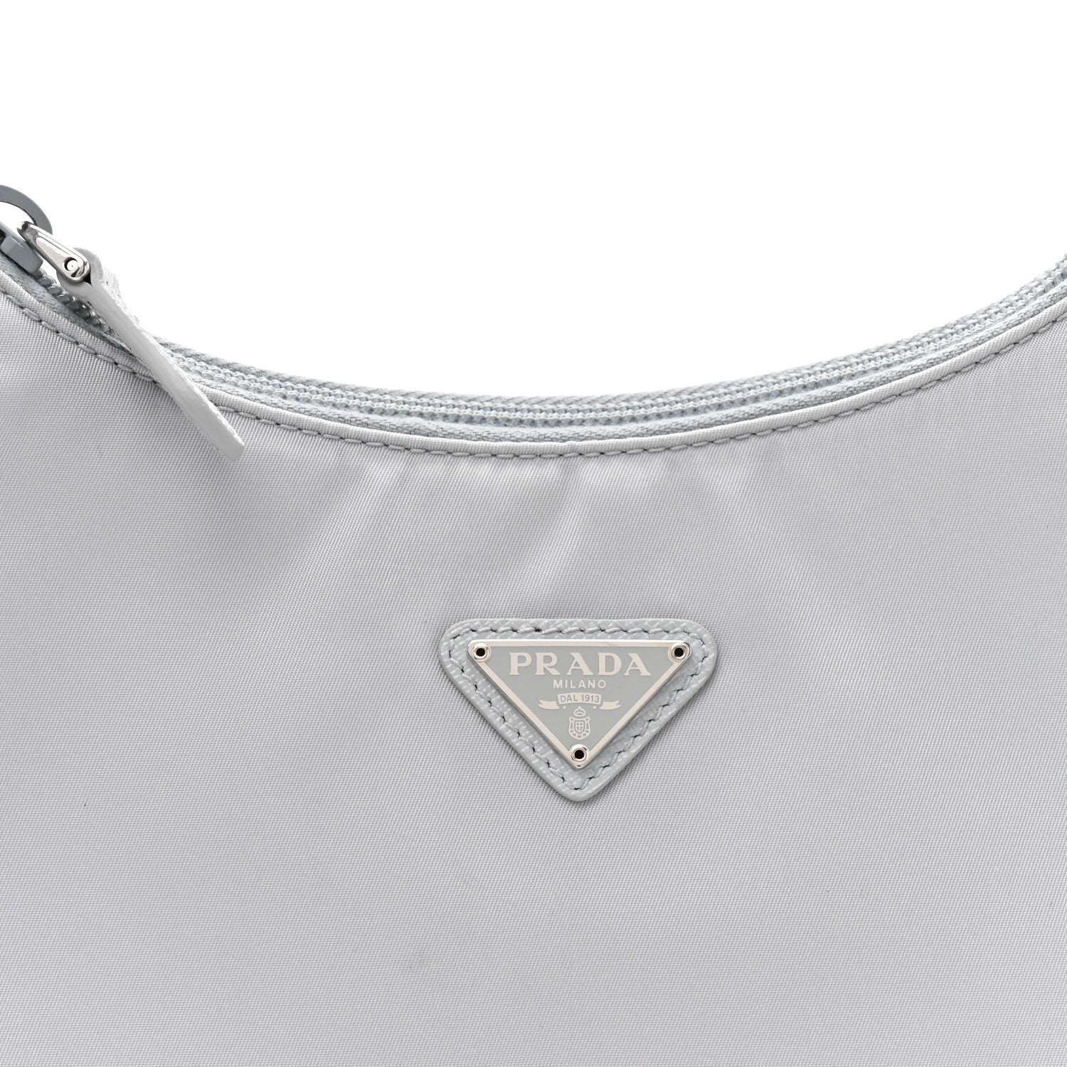 Tessuto Nylon Mini Re-Edition 2000 Bag Fiordaliso