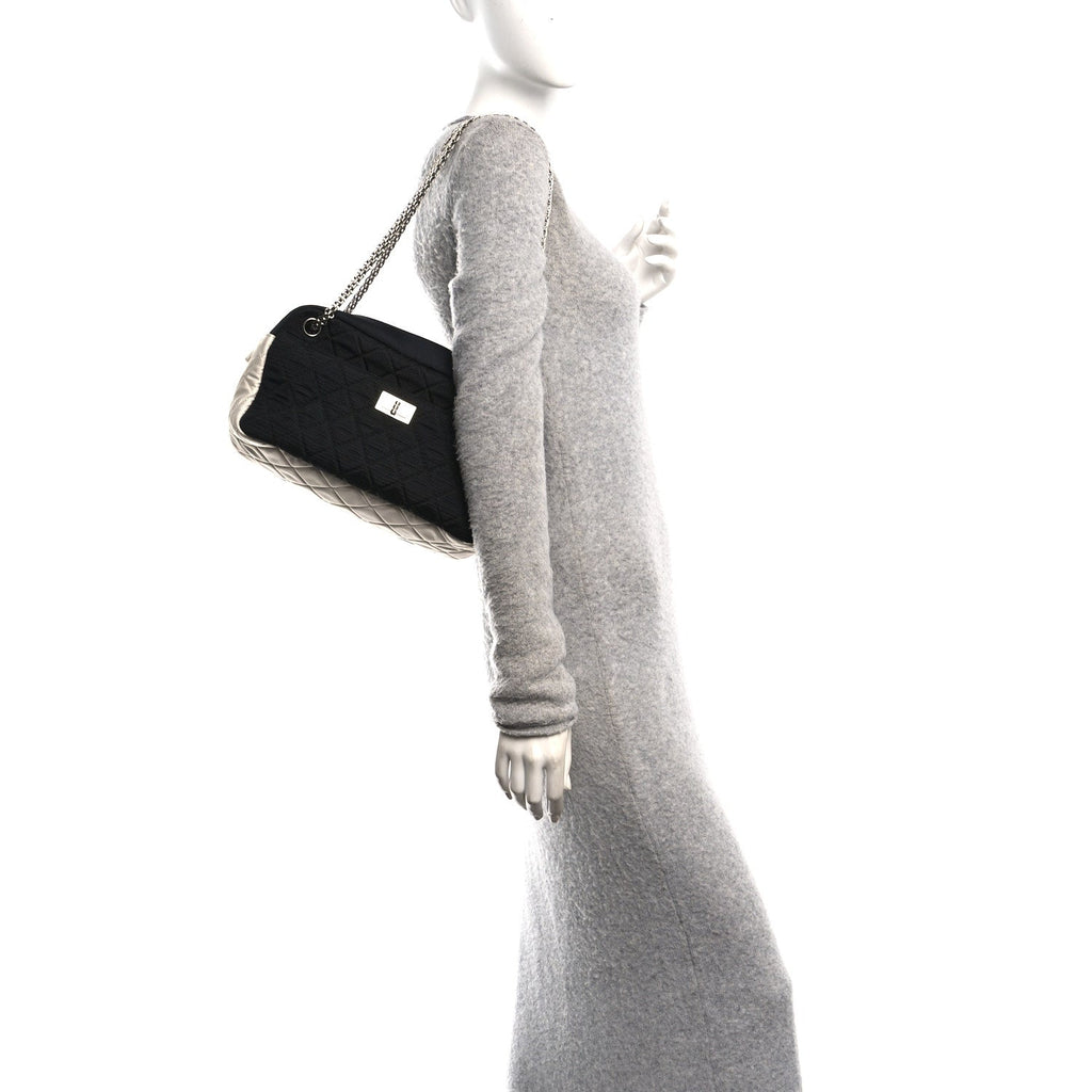 Jersey Reissue Quilted Camera Case  Black White