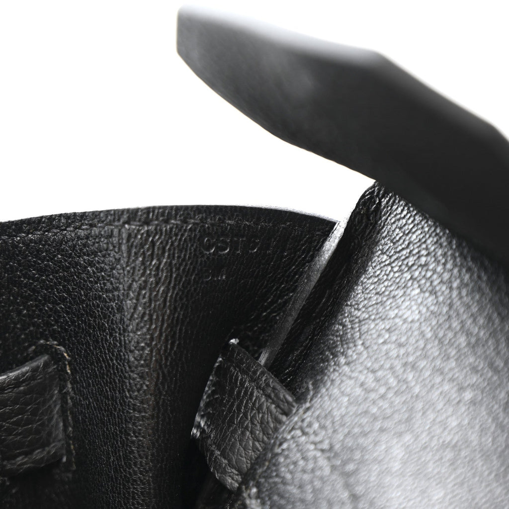 Togo Birkin 30 Black