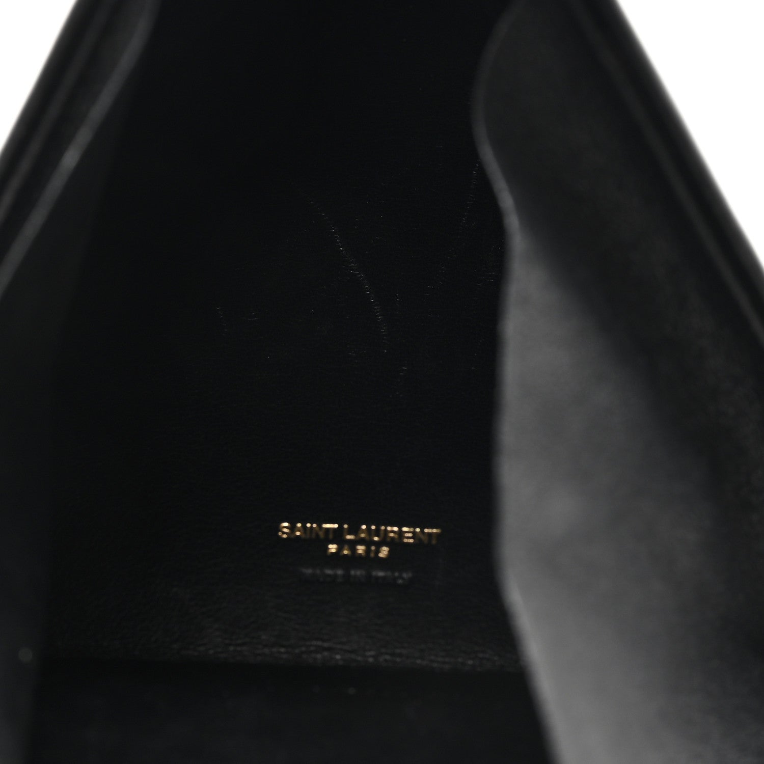Lambskin Pyramid Clutch Black