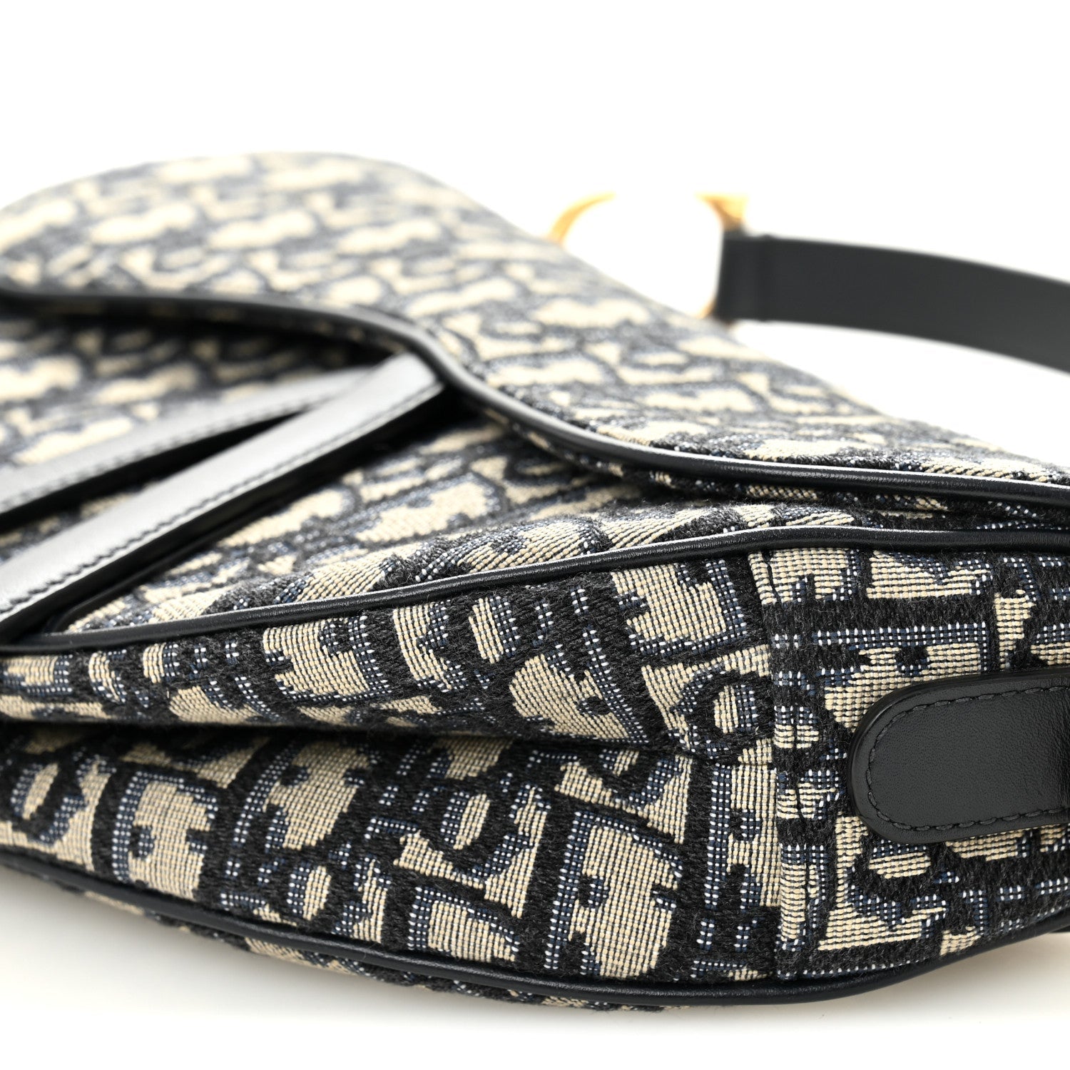 Oblique Saddle Bag Blue