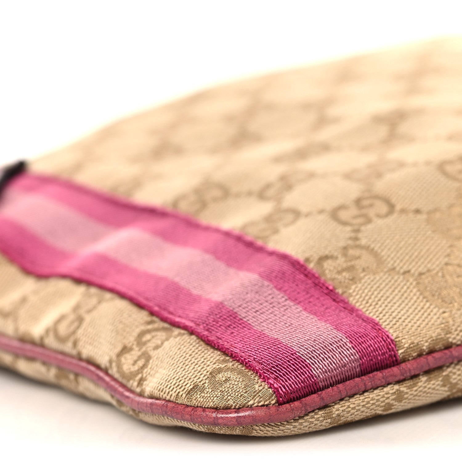 Monogram Web Jolicoeur Charms Messenger Pink Ebony